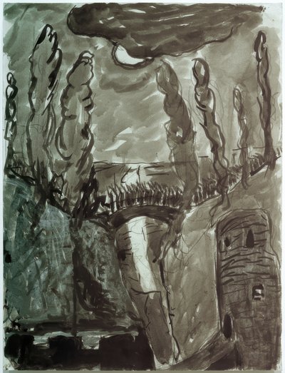 ムーンスケープ 作： Marianne von Werefkin